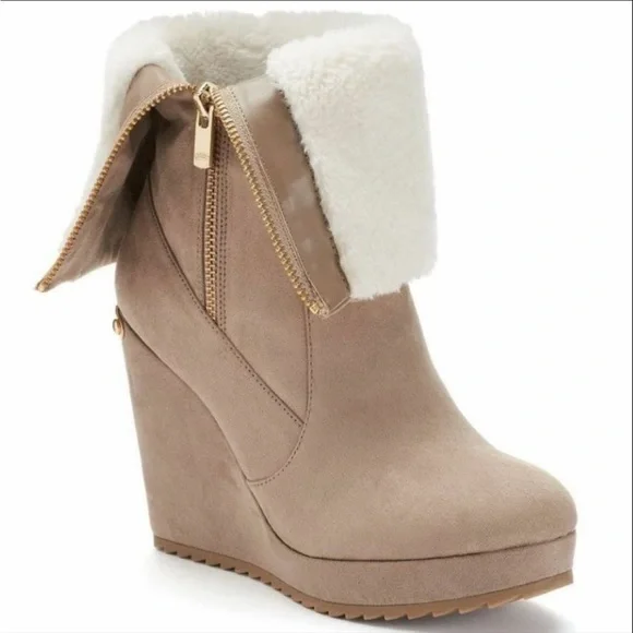 Juicy couture wedge boots new arrivals
